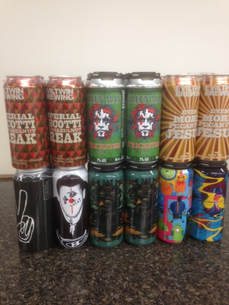 Craft beer cans